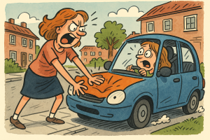 imageBuurvrouwVrouwRuzieAuto